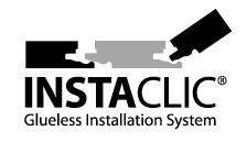 Instaclic Glueless Installation System logo